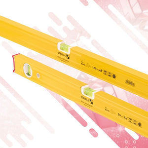 Stabila Spirit Level Twin Pack 60cm and 120cm (24 inch and 48 Inch) | XMS26STABILA