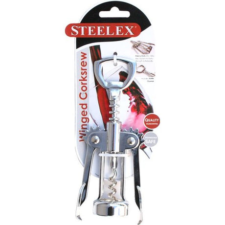 Steelex Corkscrew Bottle Opener | HK0666