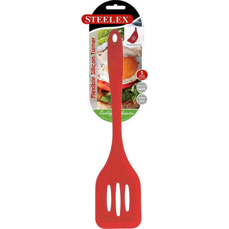 Steelex Silicone Flex Turner - Red | HK9922