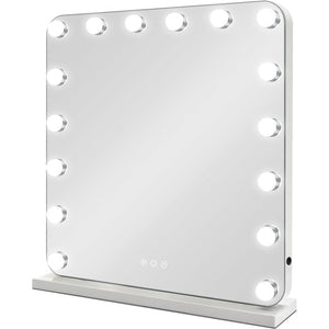 Tara Lane Hollywood Vanity Mirror 58cm - White | TL7609