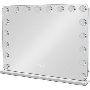 Tara Lane Hollywood Vanity Mirror 62cm with Bluetooth - White | TL7610