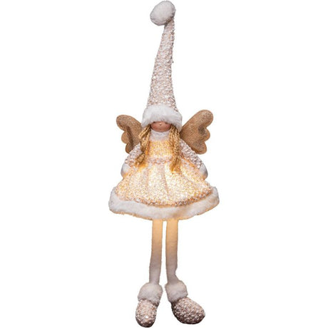 The Grange Collection Sitting Gold Fairy with Light Up Body 60cm | XT30