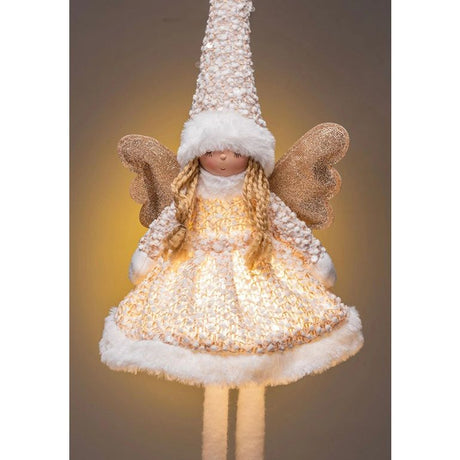 The Grange Collection Sitting Gold Fairy with Light Up Body 60cm | XT30
