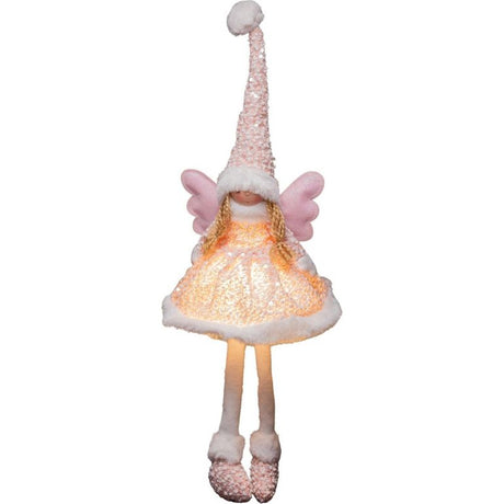 The Grange Collection Sitting Pink Fairy with Light Up Body 60cm | XT33