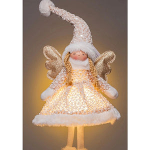 The Grange Collection Standing Gold Fairy with Light Up Body 50cm | XT31