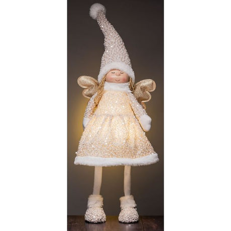 The Grange Collection Standing Gold Fairy with Light Up Body 81cm | XT32