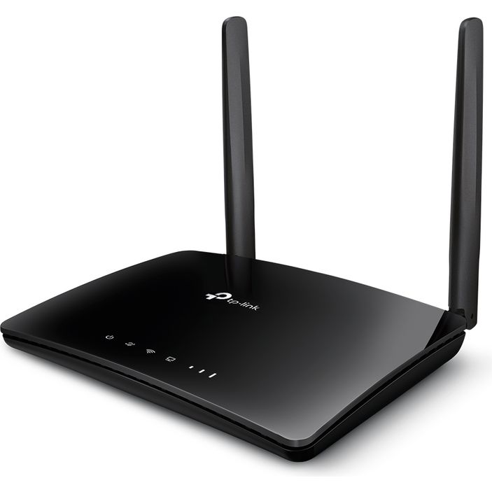 TP-Link AC750 Wireless Dual Band 4G LTE Router - Black | TPL-ARCHER-MR200