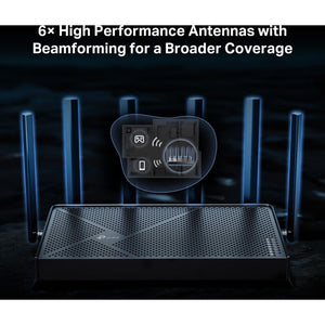 TP-Link Archer BE400 Wireless Wifi 7 Router - Black