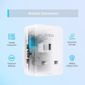 TP-Link Tapo P100 Mini Smart WiFi Plug 2 Pack Sockets | TPL-TAPO-P100-2-PACK