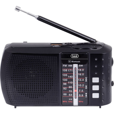 Trevi 3 Band Rechargable Radio with Bluetooth RA7F20 | 024356