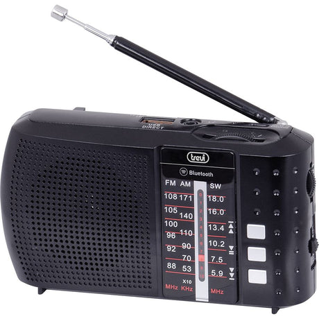 Trevi 3 Band Rechargable Radio with Bluetooth RA7F20 | 024356