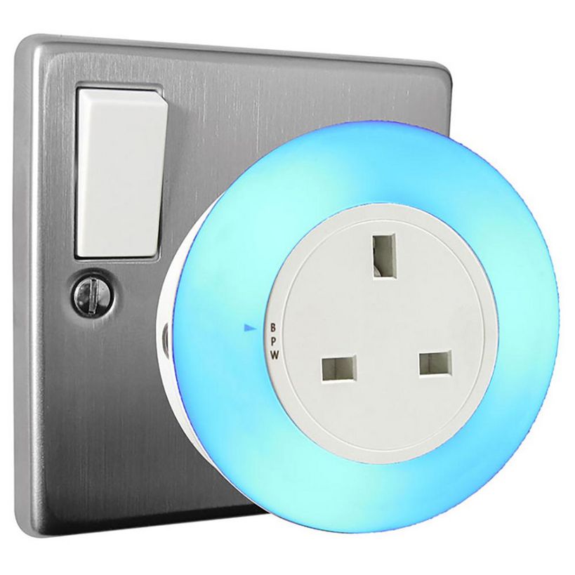 Unicom Plug Through Colour Change Night Light | UNC68389