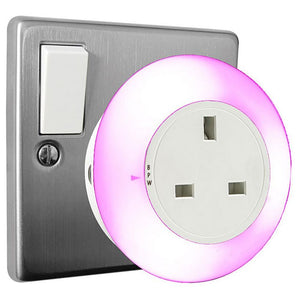 Unicom Plug Through Colour Change Night Light | UNC68389