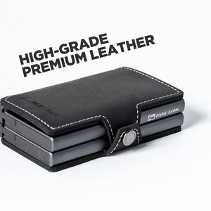 Wallet Junkie Pro Duo for up to 14 Cards - Midnight Black | WJD-BLK