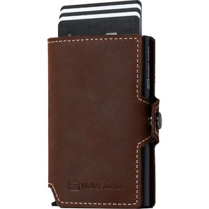 Wallet Junkie Pro Slim for up to 9 Cards - Coffee Brown | WJP-COF