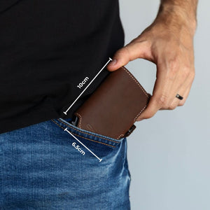 Wallet Junkie Pro Slim for up to 9 Cards - Coffee Brown | WJP-COF