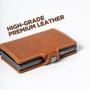 Wallet Junkie Pro Slim for up to 9 Cards - Light Brown | WJP-LBR