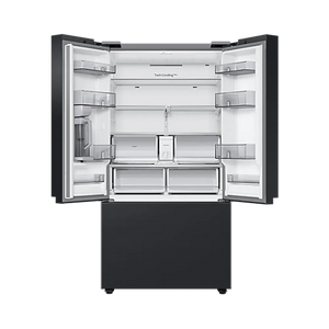 Samsung Bespoke French Style Fridge Freezer with Autofill Water Pitcher - Black | RF24BB620EB1EU