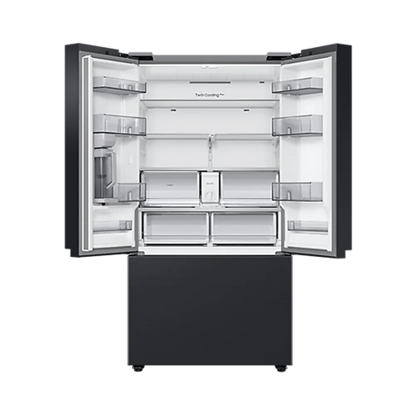 Samsung Bespoke French Style Fridge Freezer with Autofill Water Pitcher - Black | RF24BB620EB1EU