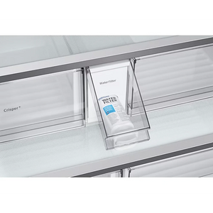 Samsung Bespoke French Style Fridge Freezer with Autofill Water Pitcher - Silver | RF24BB620ES9EU
