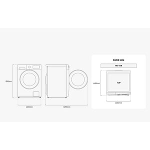 Samsung Series 5 10kg 1400 Spin AI Washing Machine - Black | WW10FG5U34ABEU
