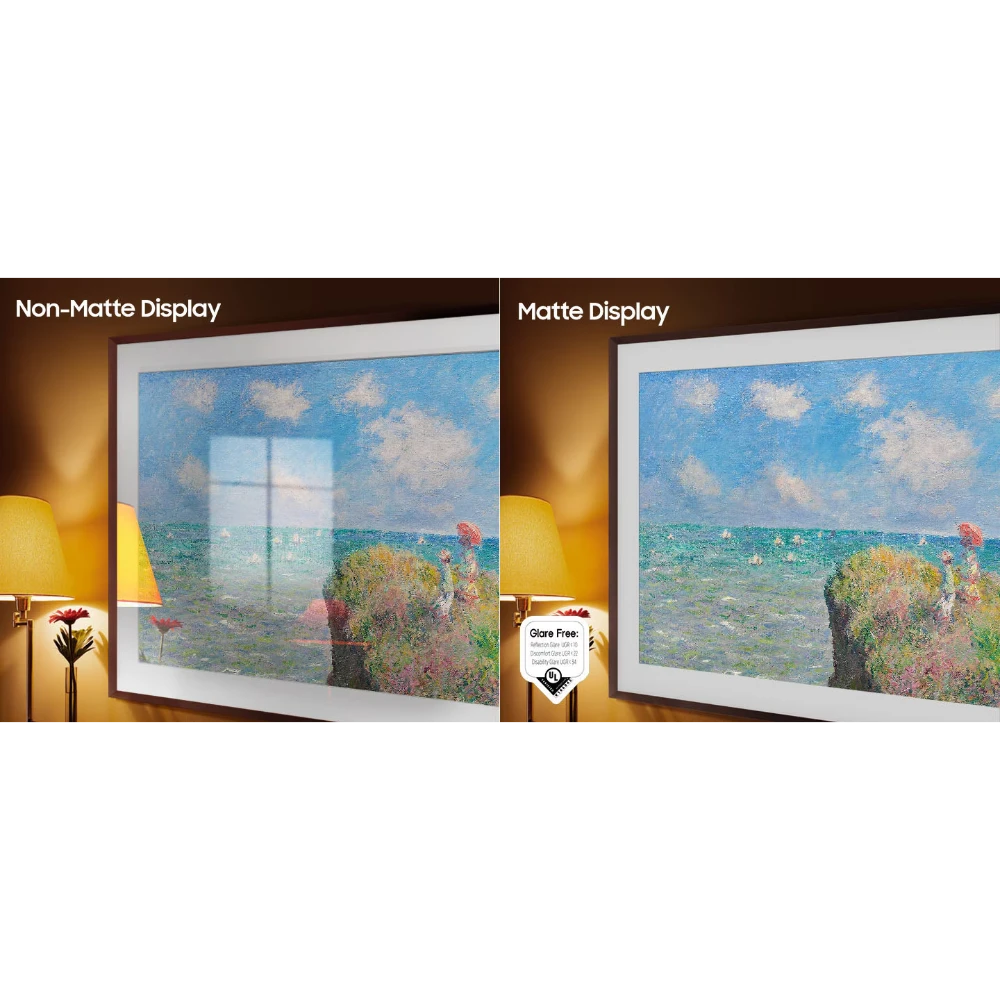 Samsung 43 Inch LS03F QLED 4K Smart Frame TV (2025) | QE43LS03FAUXXU