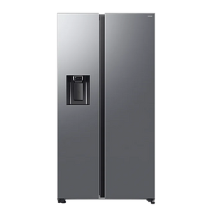 Samsung Series 6 SpaceMax Bespoke AI 640L SBS American Fridge Freezer - Silver | RS70F64KETEU