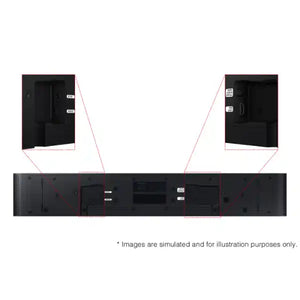 Samsung S60D S-Series 5.0-Channel All in One Soundbar with Wireless Dolby Atmos - Black | HW-S60D/XU