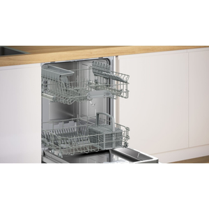 Bosch Series 2 60cm Semi Integrated Dishwasher - Brushed Steel | SMI2HTS06G