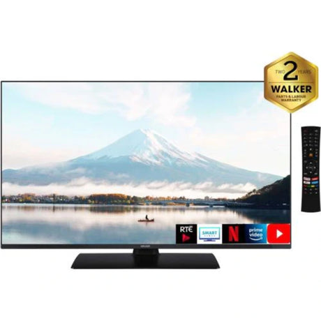 Walker 43 Inch Borderless TIVO 4K Smart LED TV with Satellite Tuner | WP4K43241BRD
