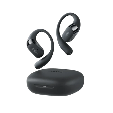 Aftershokz Shokz OpenFit 2 Open Ear Wireless Earbuds - Black | 38-T920-ST-BK