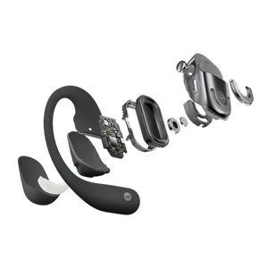 Aftershokz Shokz OpenFit 2 Open Ear Wireless Earbuds - Black | 38-T920-ST-BK