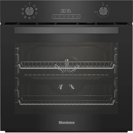 Blomberg Pyroclean Aero Chef Built In Single Oven - Black | ROEN8232BP