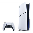 Gaming console and controller set on a white background