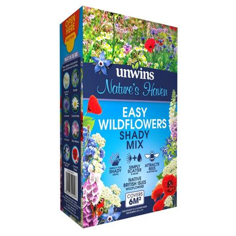 Unwins Nature's Haven Shady Mix Wildflower Seeds 1.2kg | 20500328