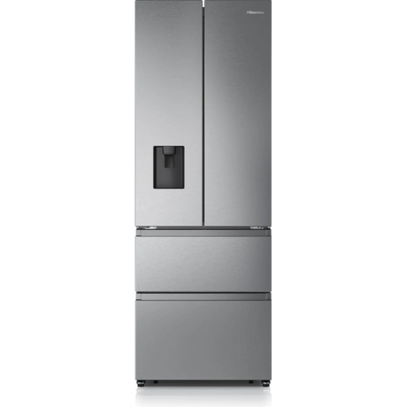 Hisense 70cm Wide French Door American Fridge Freezer - Stainless Steel | RF632N4WIE