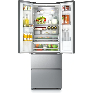 Hisense 70cm Wide French Door American Fridge Freezer - Stainless Steel | RF632N4WIE