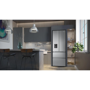 Hisense 70cm Wide French Door American Fridge Freezer - Stainless Steel | RF632N4WIE