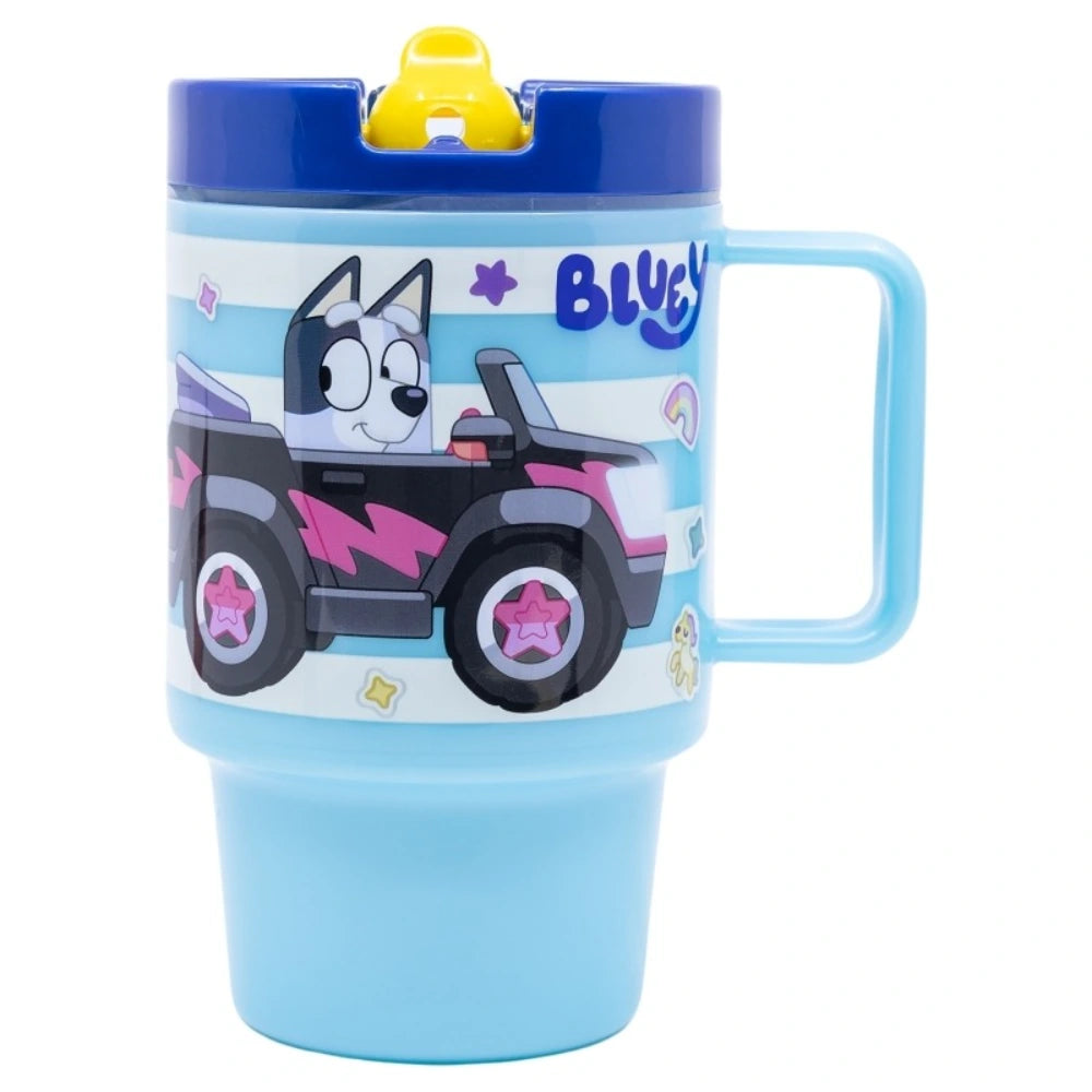 Bluey Licensed Water Bottle with handle 530ml | STO50626