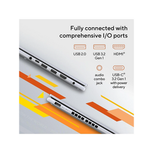 Asus Vivobook 16 Inch Laptop AMD Ryzen 5 16GB RAM 512GB SSD - Silver | SM1605YA-MB601W