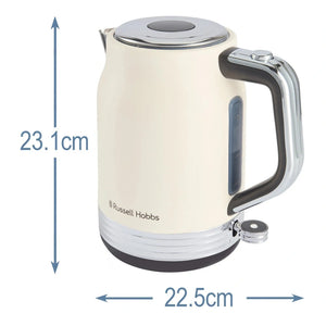 Russell Hobbs Hanley 1.7 Litre Kettle - Jasmine | 28640