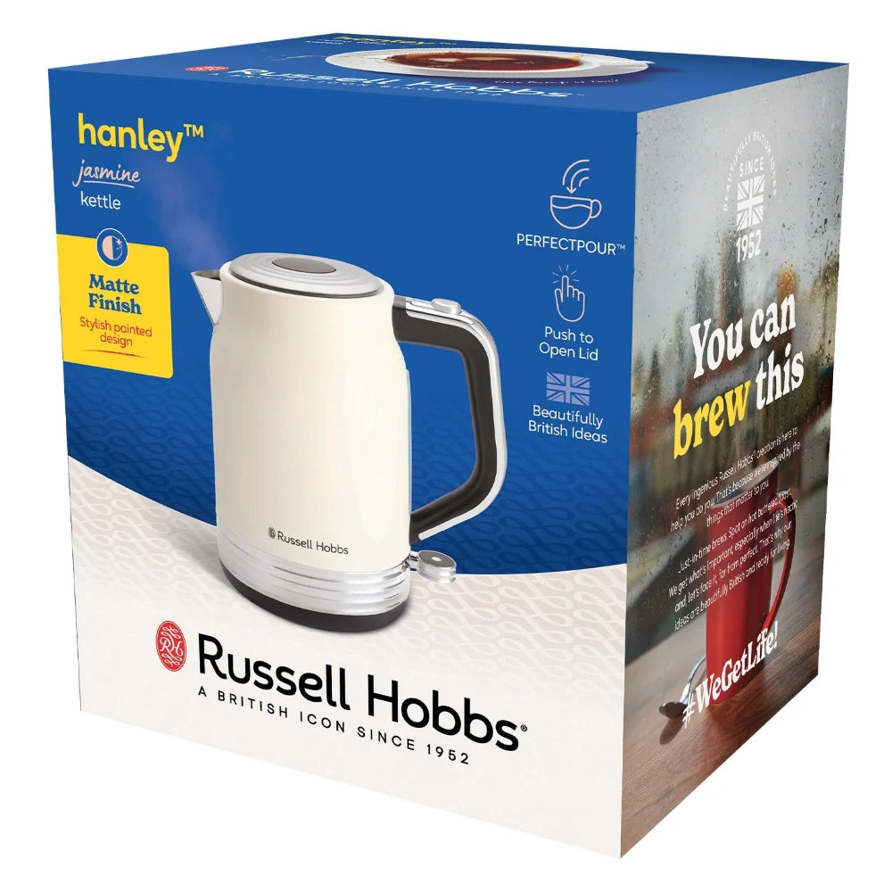 Russell Hobbs Hanley 1.7 Litre Kettle - Jasmine | 28640