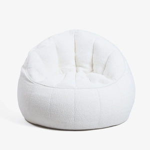 Elephant Boucle Chair Bean Bag - Cream | EBOCRM20