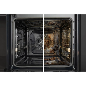 Hisense Hi6 BlackLine AirFry Electric Pyrolytic Steam Smart Single Oven - Jet Black | BSA66346PDBGUK