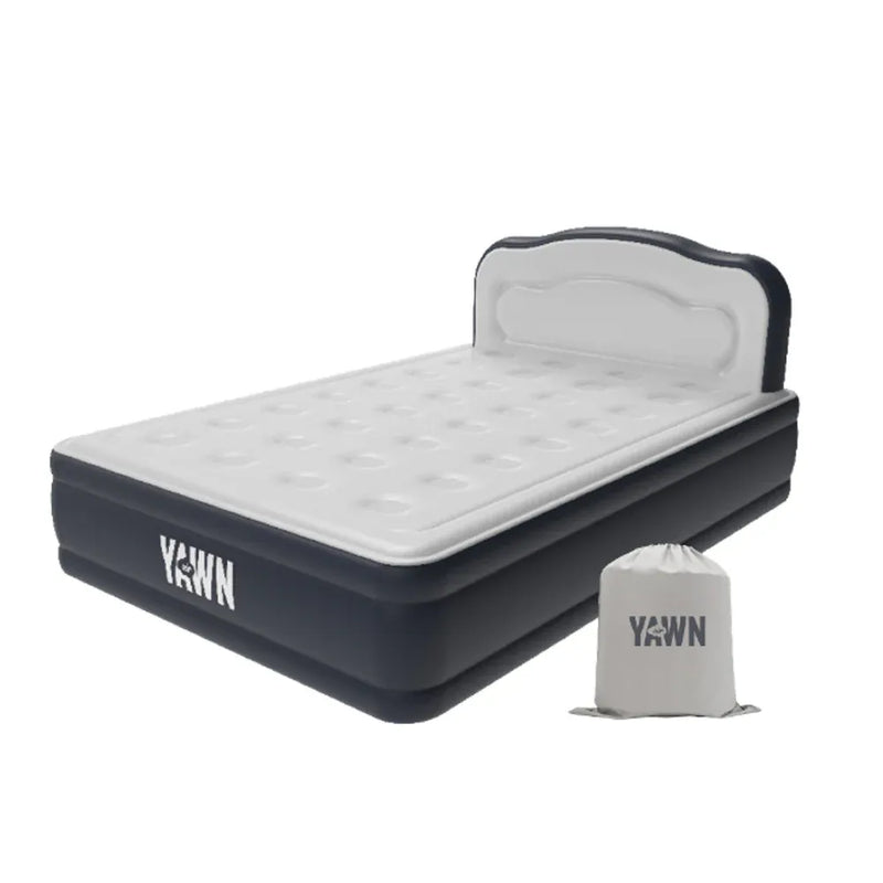 Yawn Double Air Bed w/ Fitted Sheet | Inflatable Mattress – Heavins