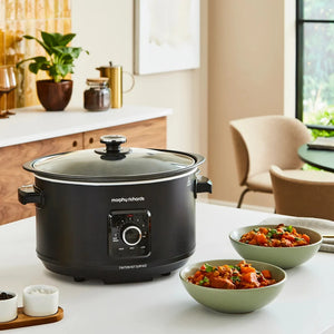 Morphy Richards 6.5 Litre Easy Time Slow Cooker - Black | 461021