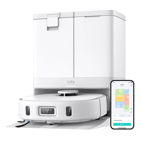 Eufy X10 Pro Omni Robot Vac Vacuum Cleaner and Mop Ultimate Bundle - White | T2351221