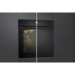 Hisense Hi6 BlackLine AirFry Electric Pyrolytic Steam Smart Single Oven - Jet Black | BSA66346PDBGUK