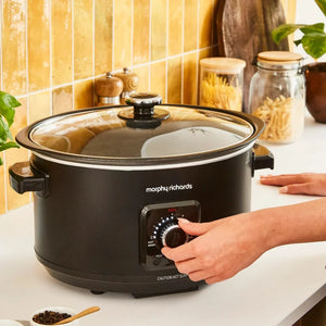 Morphy Richards 6.5 Litre Easy Time Slow Cooker - Black | 461021