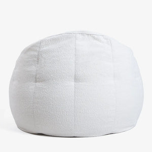 Elephant Boucle Chair Bean Bag - Cream | EBOCRM20